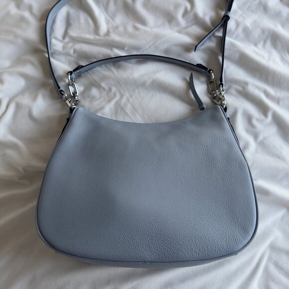 Kate Spade Vivian Crossbody Hobo Shoulder Bag Muted Blue NWOT - Picture 2 of 8